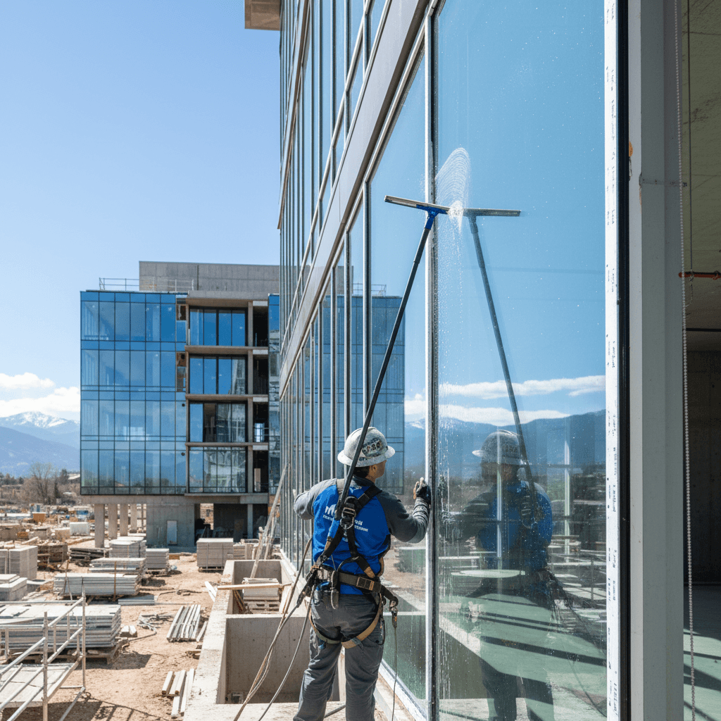 Bright clean home with sparkling windows
